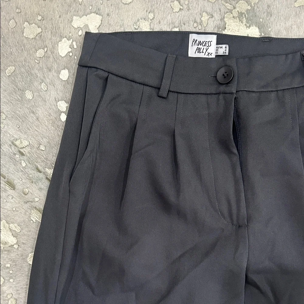 Women’s Grey Wide-Leg Pants